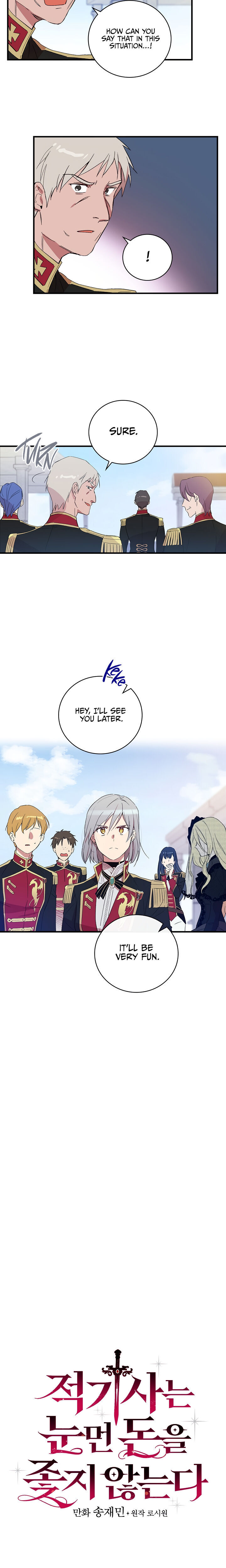 A Red Knight Does Not Blindly Follow Money Chapter 14 - Page 4