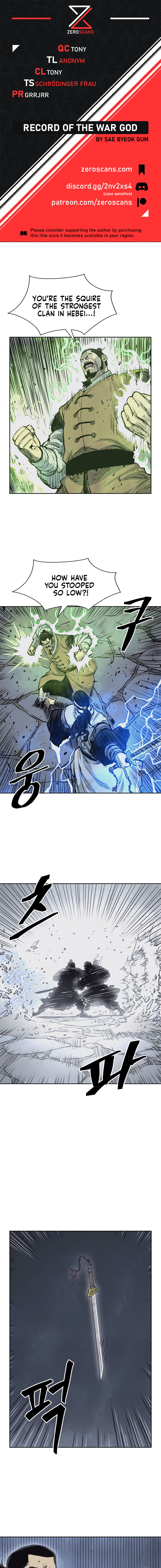 Record of the War God Chapter 62 - Page 1