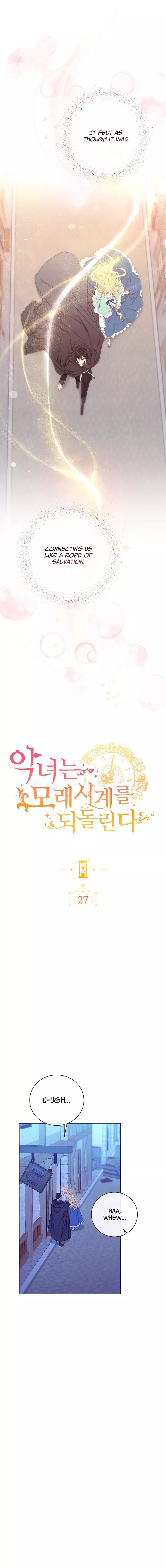 The Villainess Reverses the Hourglass Chapter 27 - Page 2