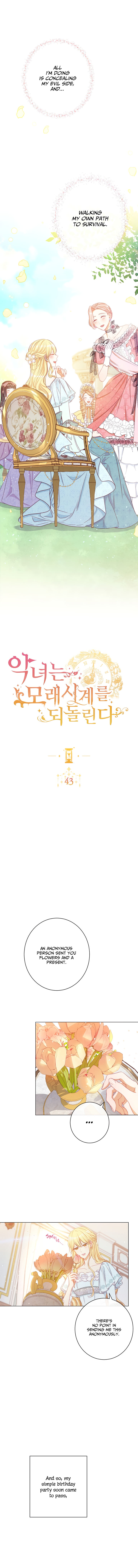 The Villainess Reverses the Hourglass Chapter 43 - Page 2