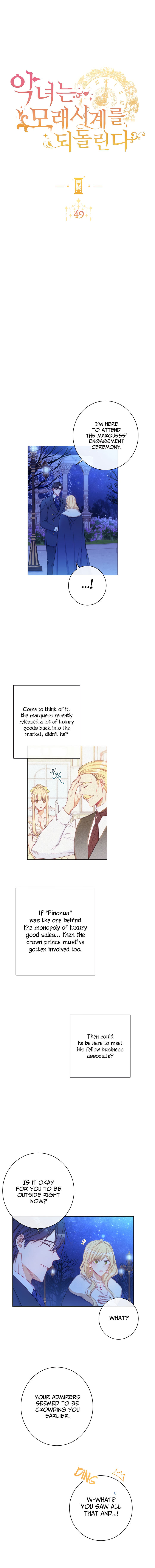 The Villainess Reverses the Hourglass Chapter 49 - Page 2