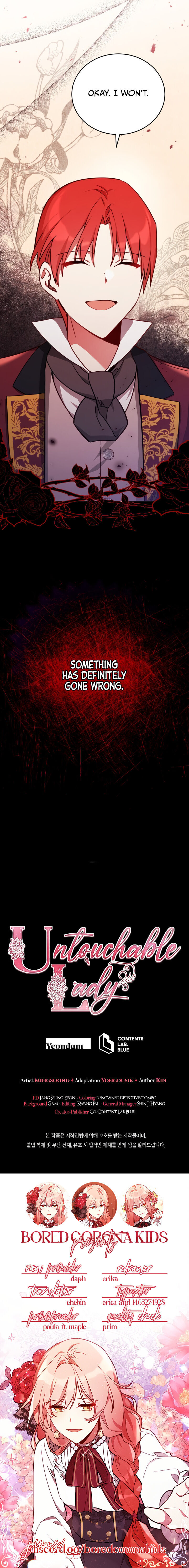 Untouchable Lady Chapter 33 - Page 22
