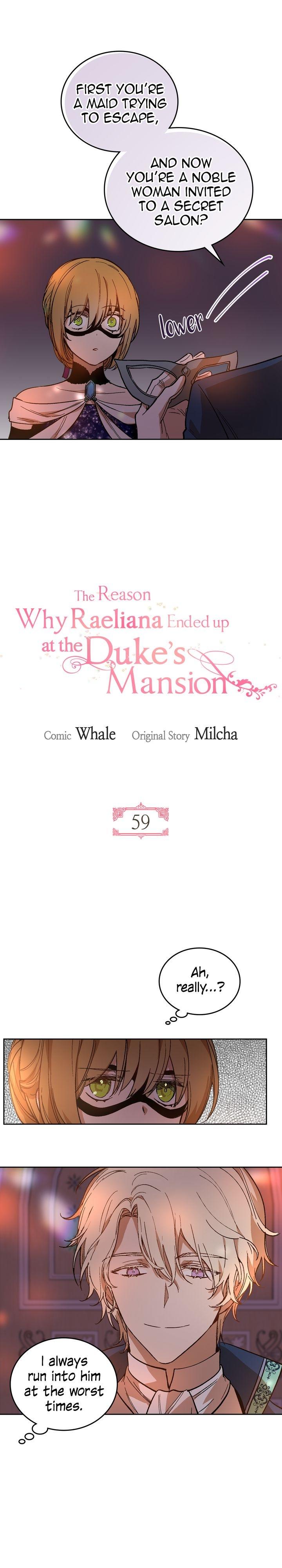 The Reason Why Raeliana Ended up at the Duke’s Mansion Chapter 59 - Page 1