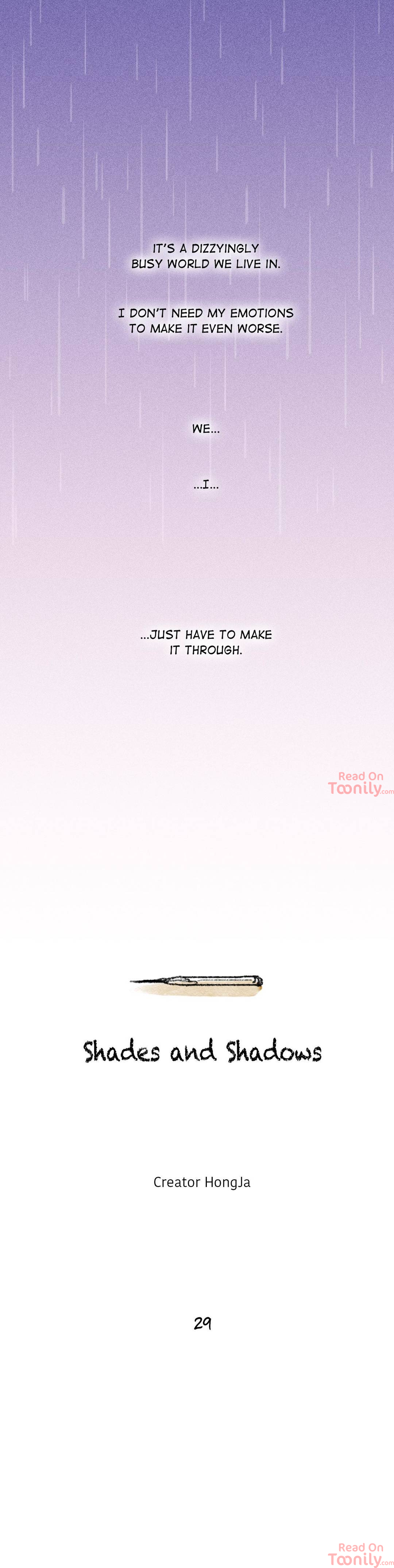 Shades and Shadows Chapter 29 - Page 1