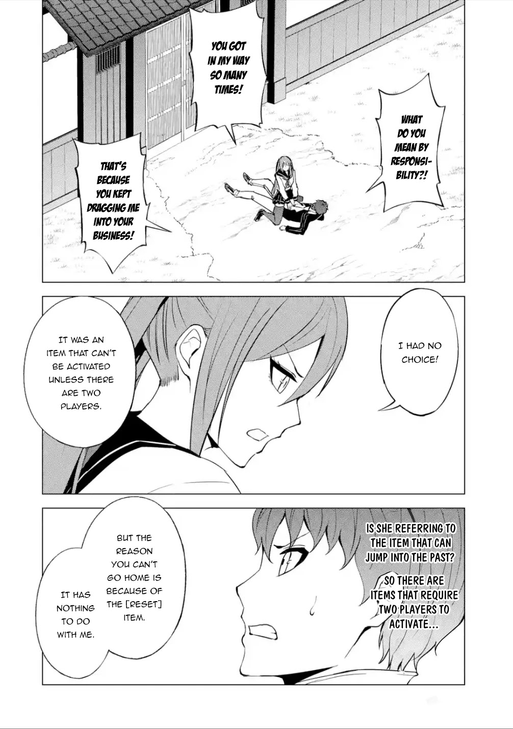 Ore no Genjitsu wa Renai Game?? ka to Omottara Inochigake no Game datta Chapter 55 - Page 5