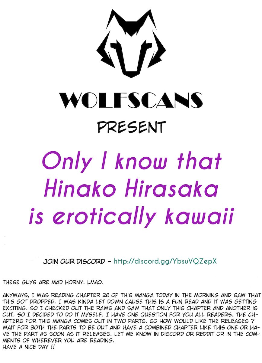 Hirasaka Hinako ga Ero Kawaii koto wo Ore dake ga Shitteiru Chapter 27 - Page 24