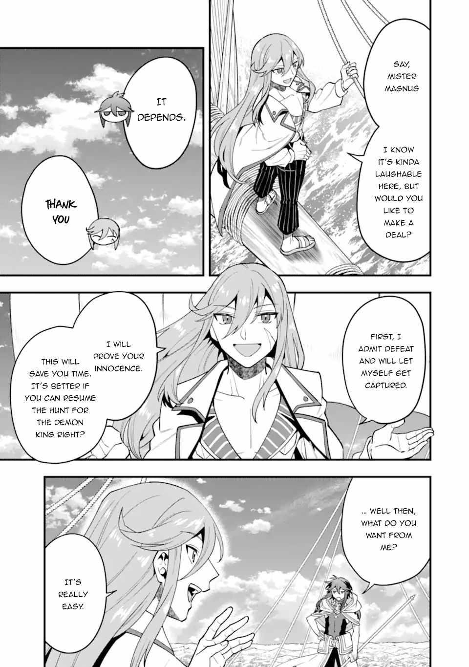 Kouryakuhon O Kushi Suru Saikyou No Mahoutsukai ~< Meirei Sa Sero > To Wa Iwa Senai Oreryuu Mao Tobatsu Saizen Ruuto ~ Chapter 40.2 - Page 10