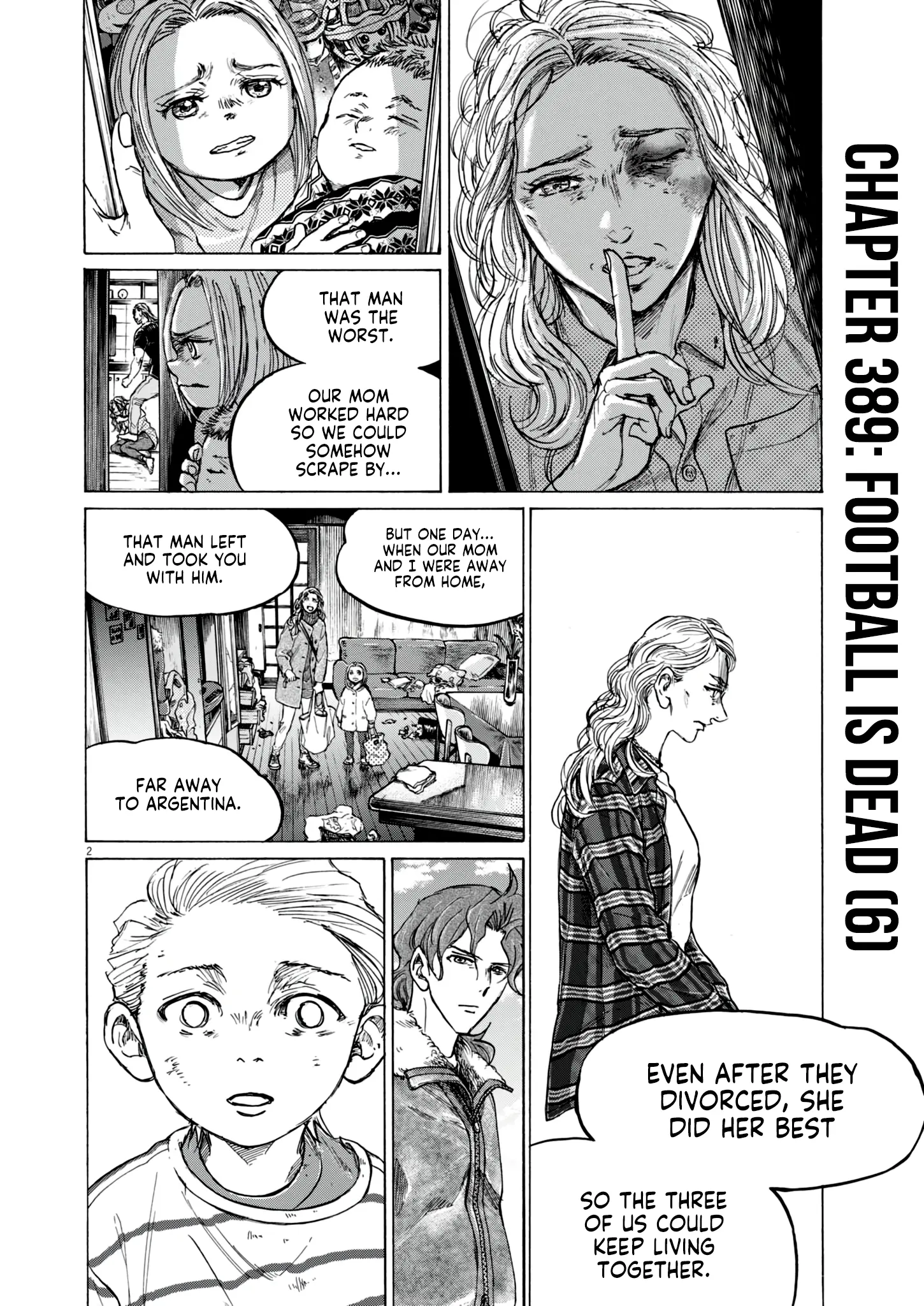 Ao Ashi Chapter 389 - Page 2