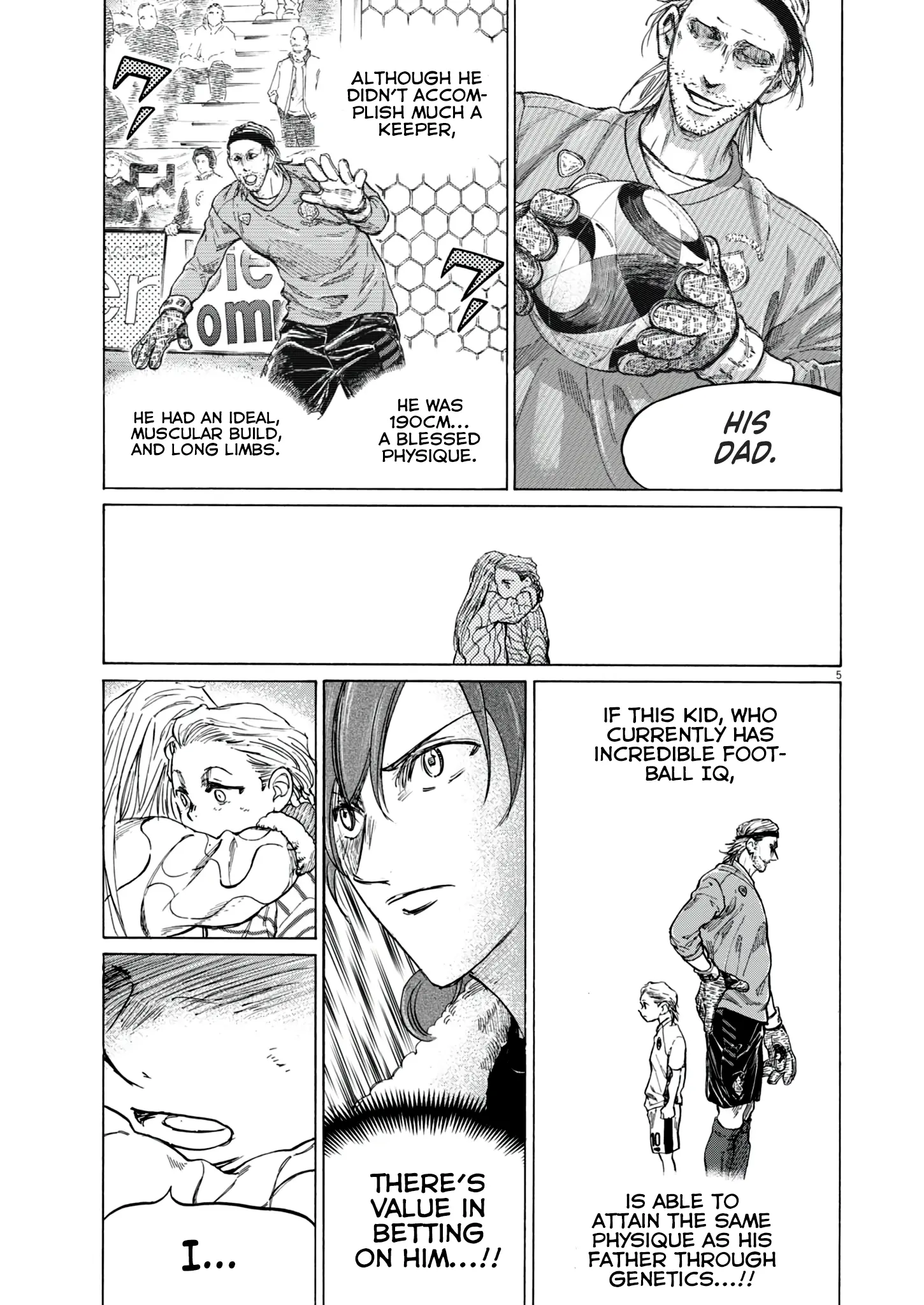 Ao Ashi Chapter 389 - Page 5