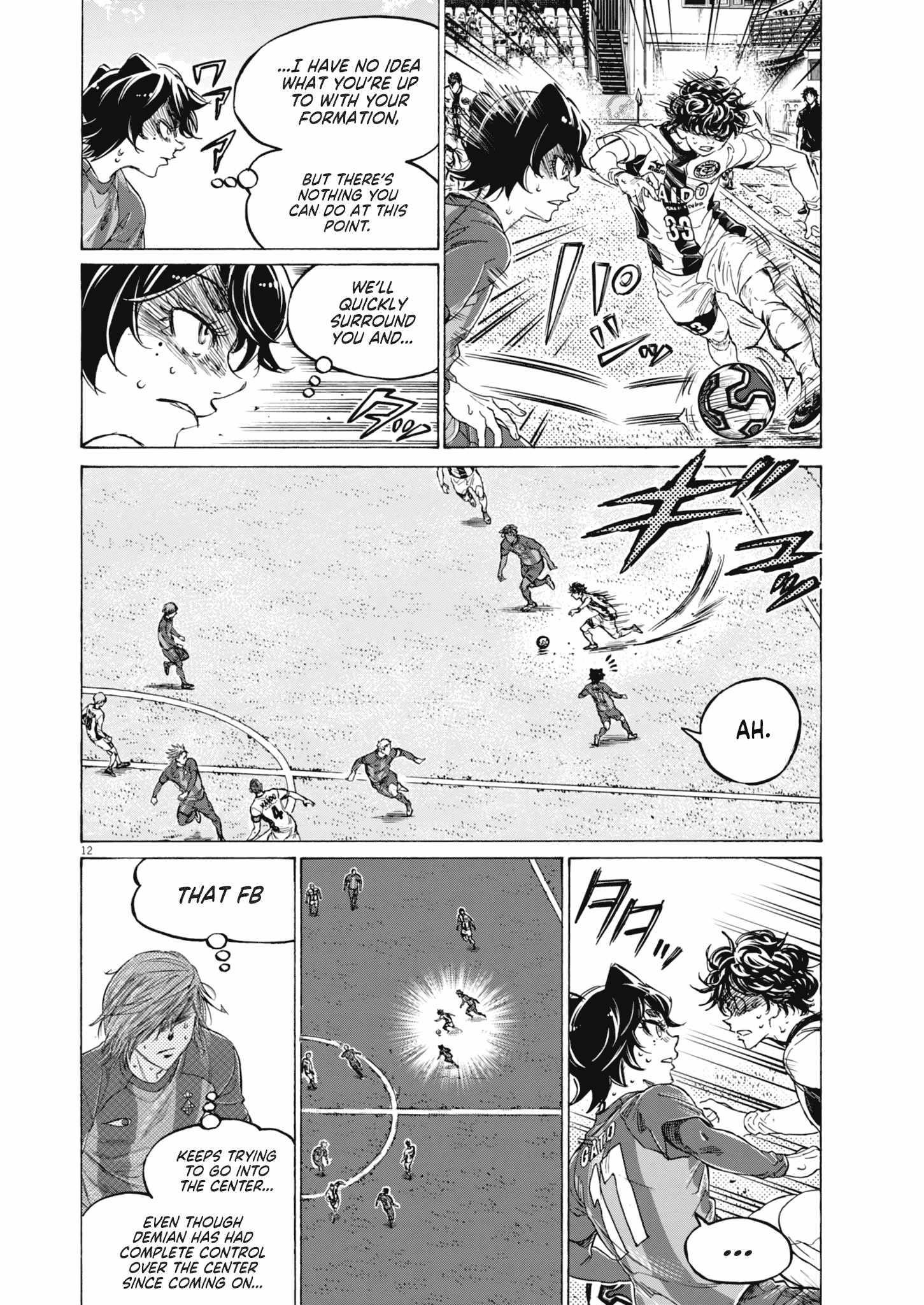 Ao Ashi Chapter 391 - Page 12