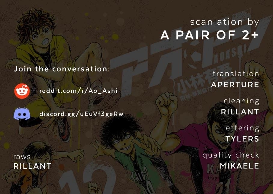 Ao Ashi Chapter 404 - Page 1