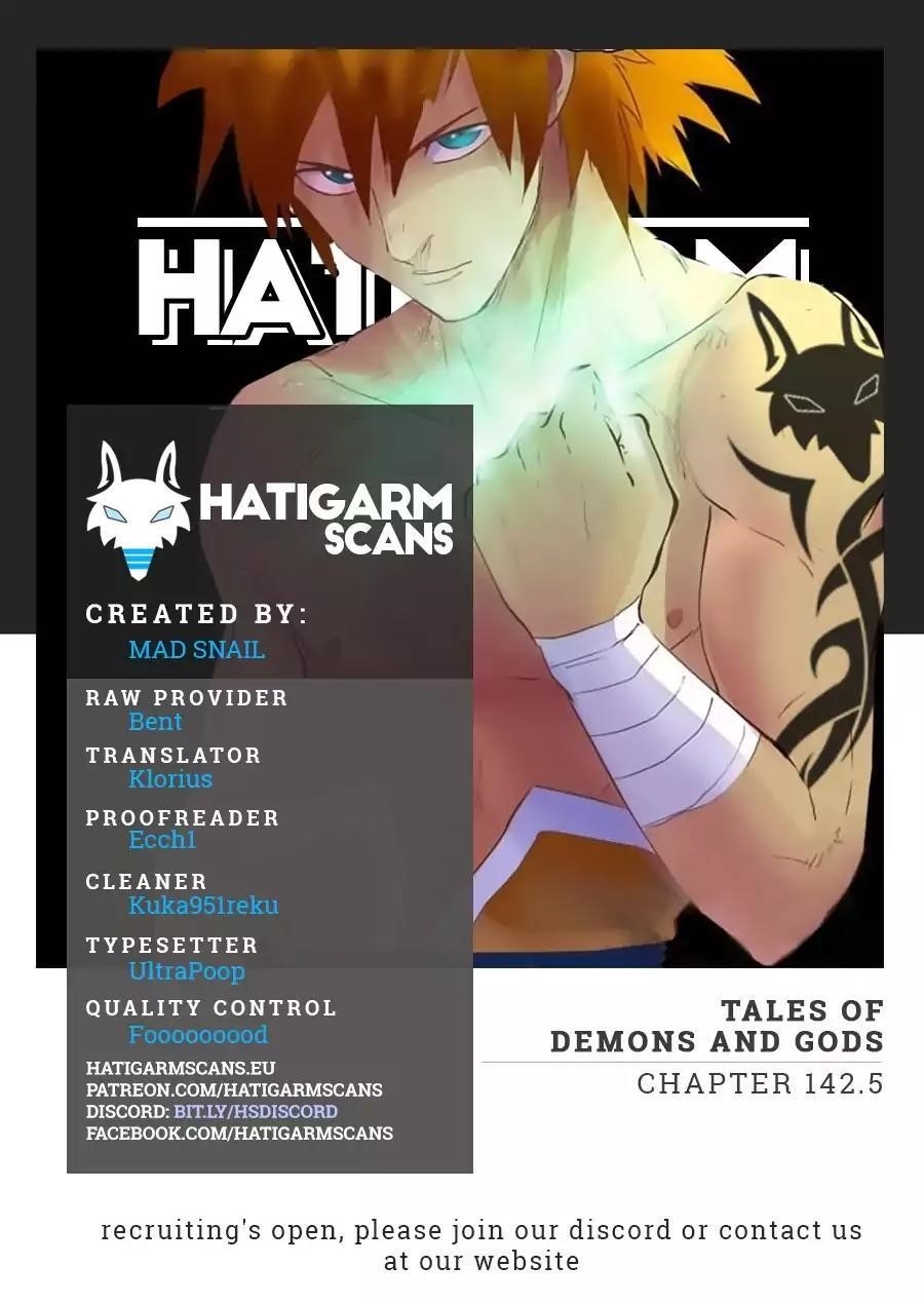 TALES OF DEMONS AND GODS Chapter 142.5 - Page 1