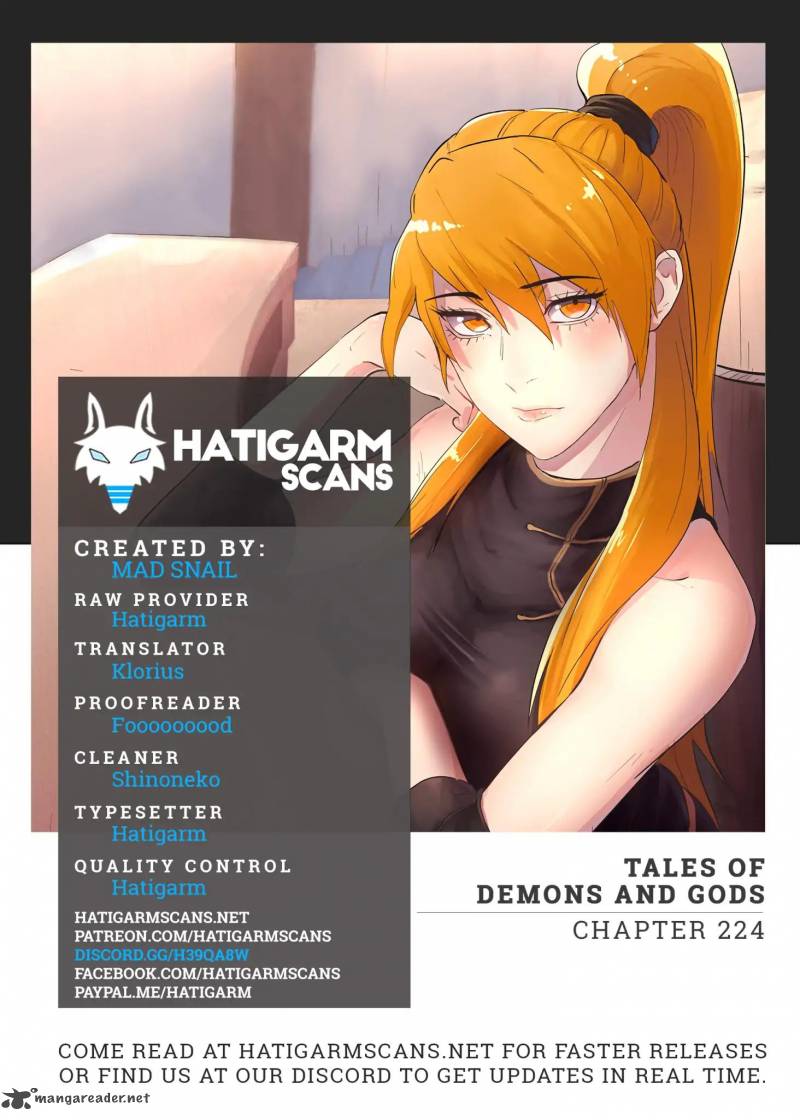 TALES OF DEMONS AND GODS Chapter 224 - Page 1