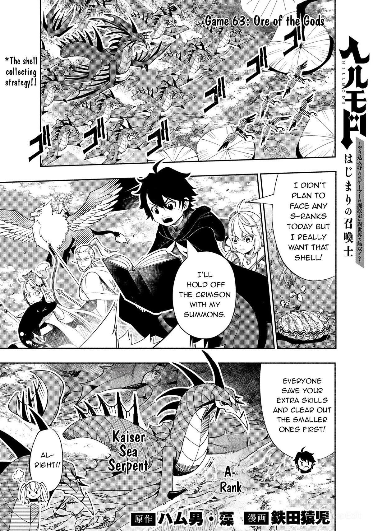 Hellmode ~Gamer Who Likes to Speedrun Becomes Peerless in a Parallel World with Obsolete Setting~ Chapter 63 - Page 1