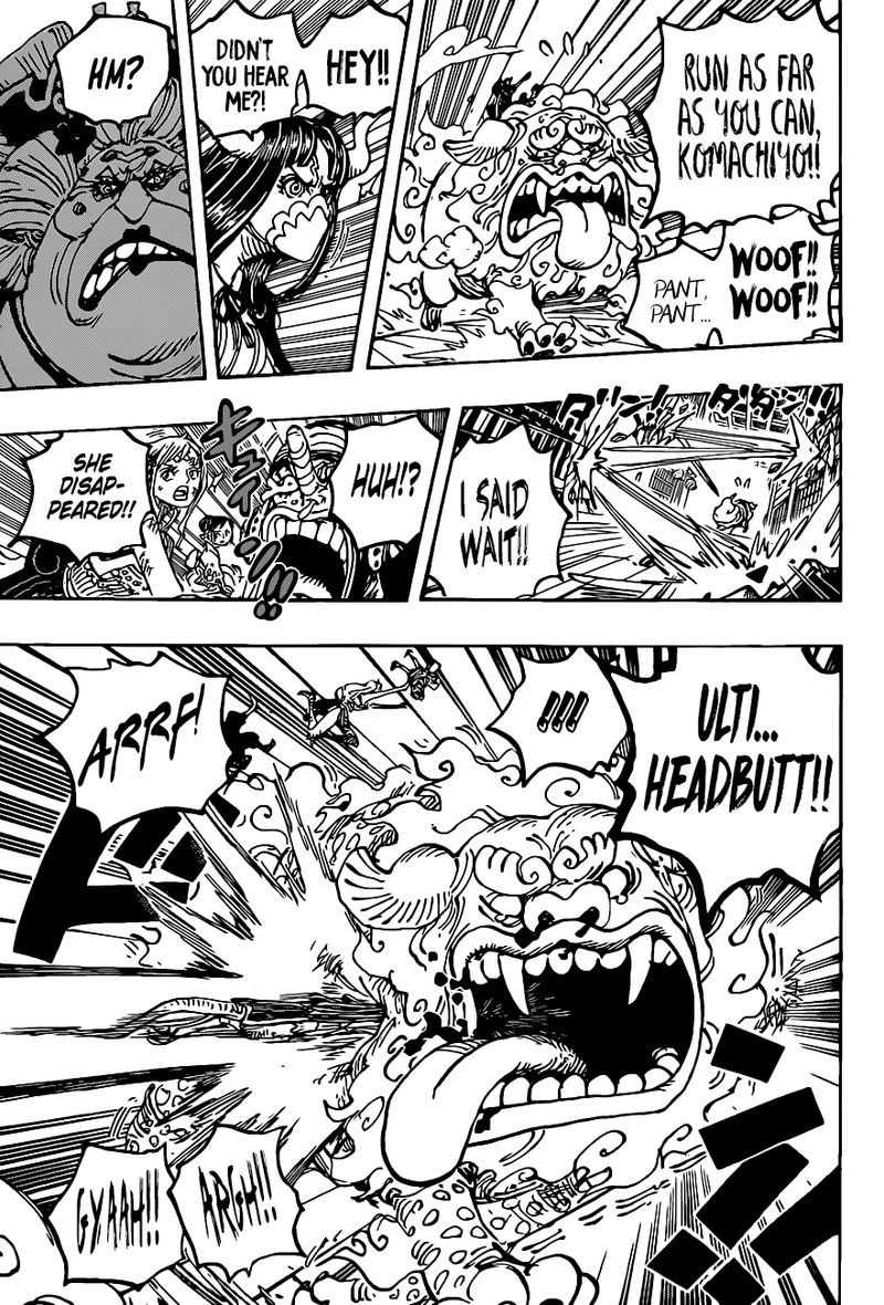 One Piece Chapter 1012 - Page 13
