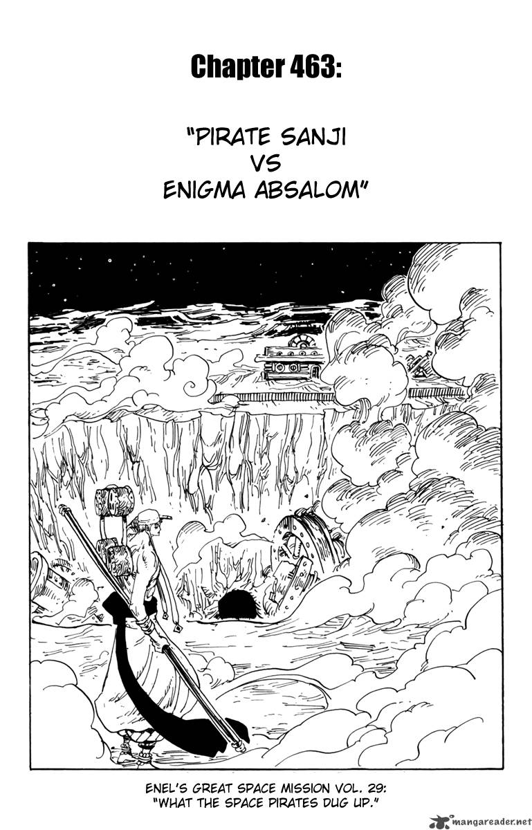 One Piece Chapter 463 - Page 1