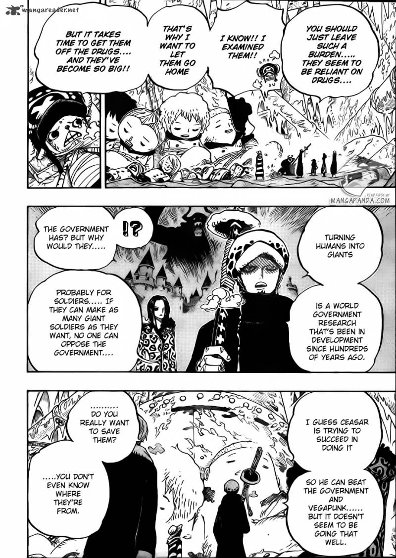 One Piece Chapter 668 - Page 8