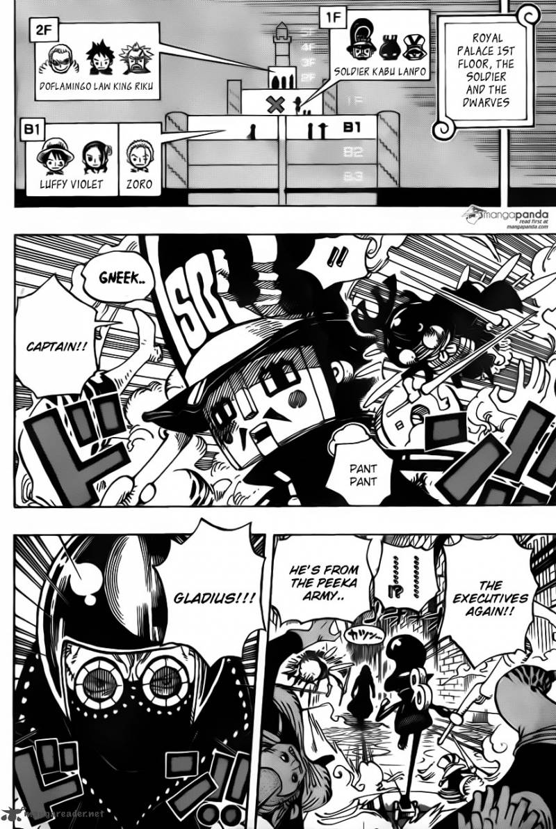 One Piece Chapter 740 - Page 6