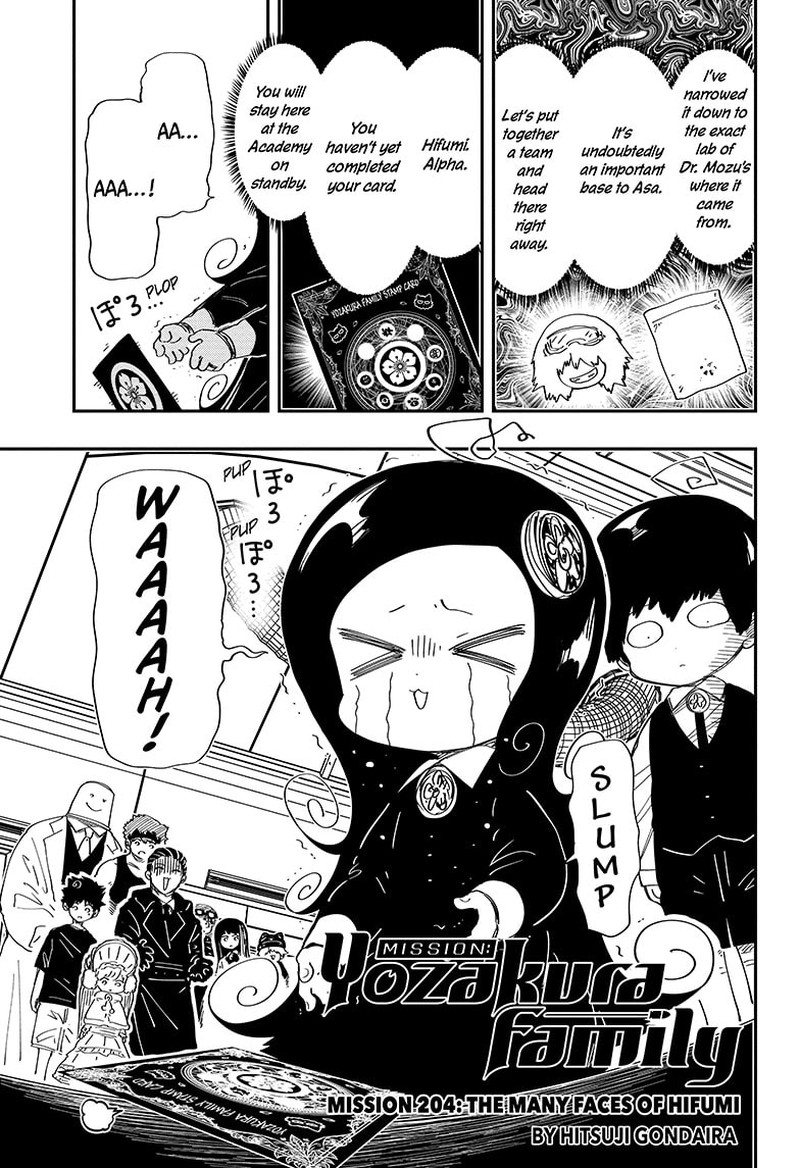 Mission: Yozakura Family Chapter 204 - Page 1