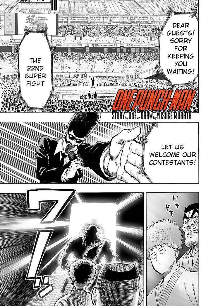 One Punch Man Chapter 95 - Page 1
