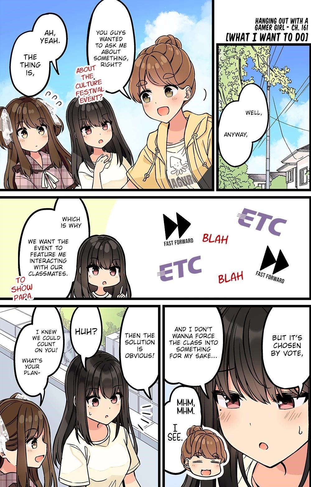 Hanging Out With a Gamer Girl Chapter 161 - Page 1