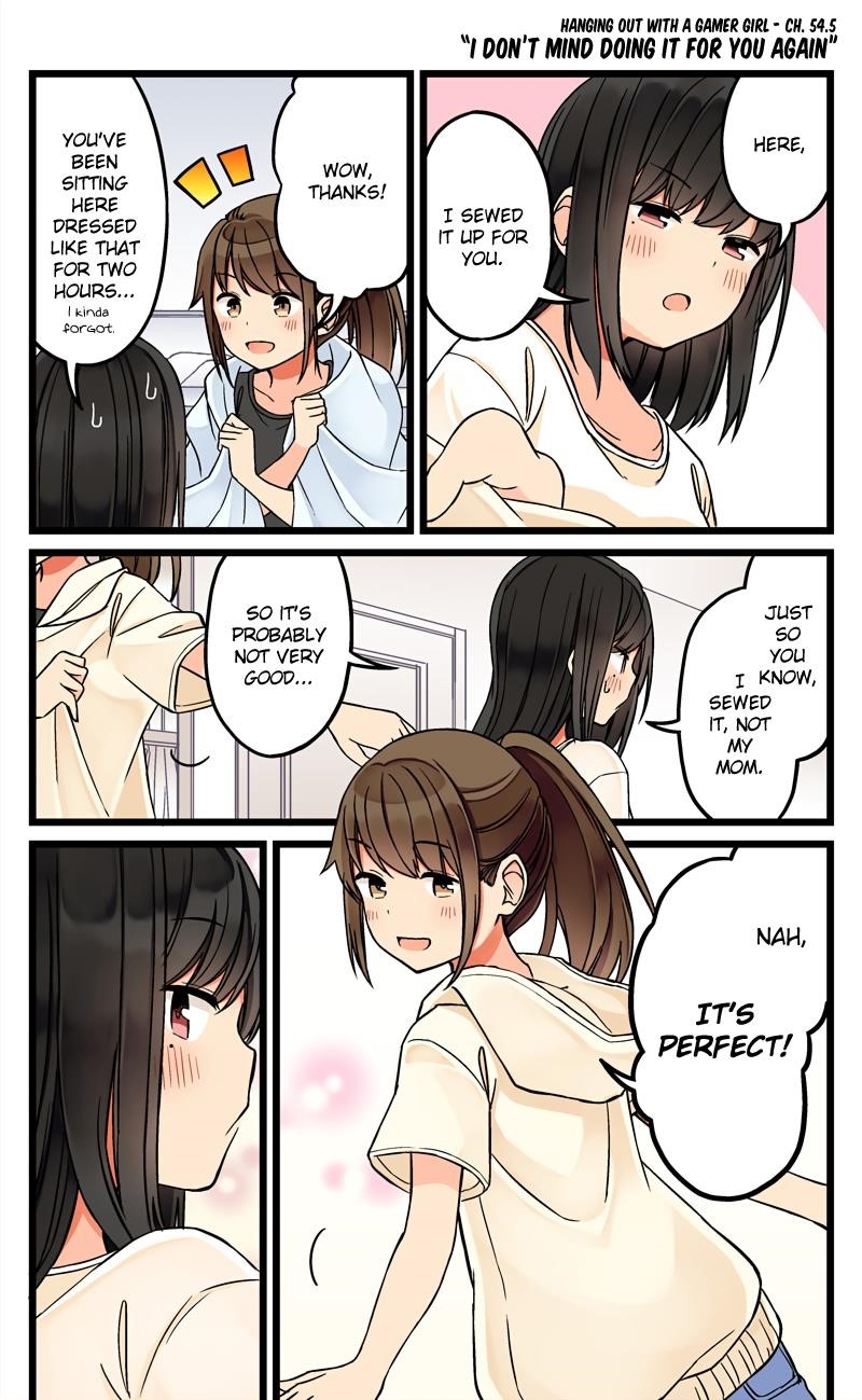 Hanging Out With a Gamer Girl Chapter 54.5 - Page 1