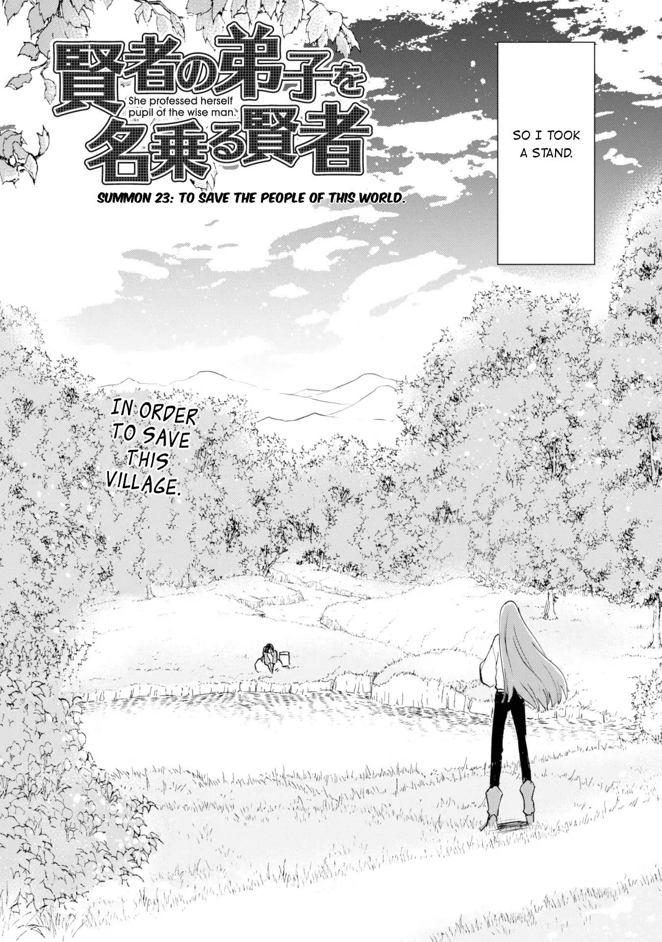 Kenja no Deshi wo Nanoru Kenja Chapter 23 - Page 3