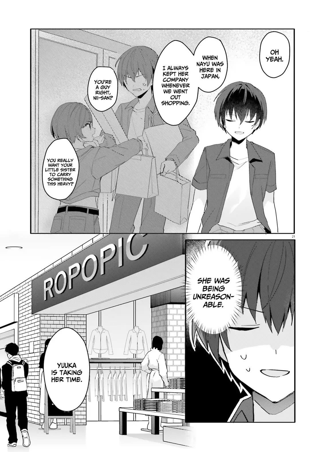 The Plain-Looking Girl, Who Became My Fiancée, Is Only Cute At Home Chapter 13 - Page 22