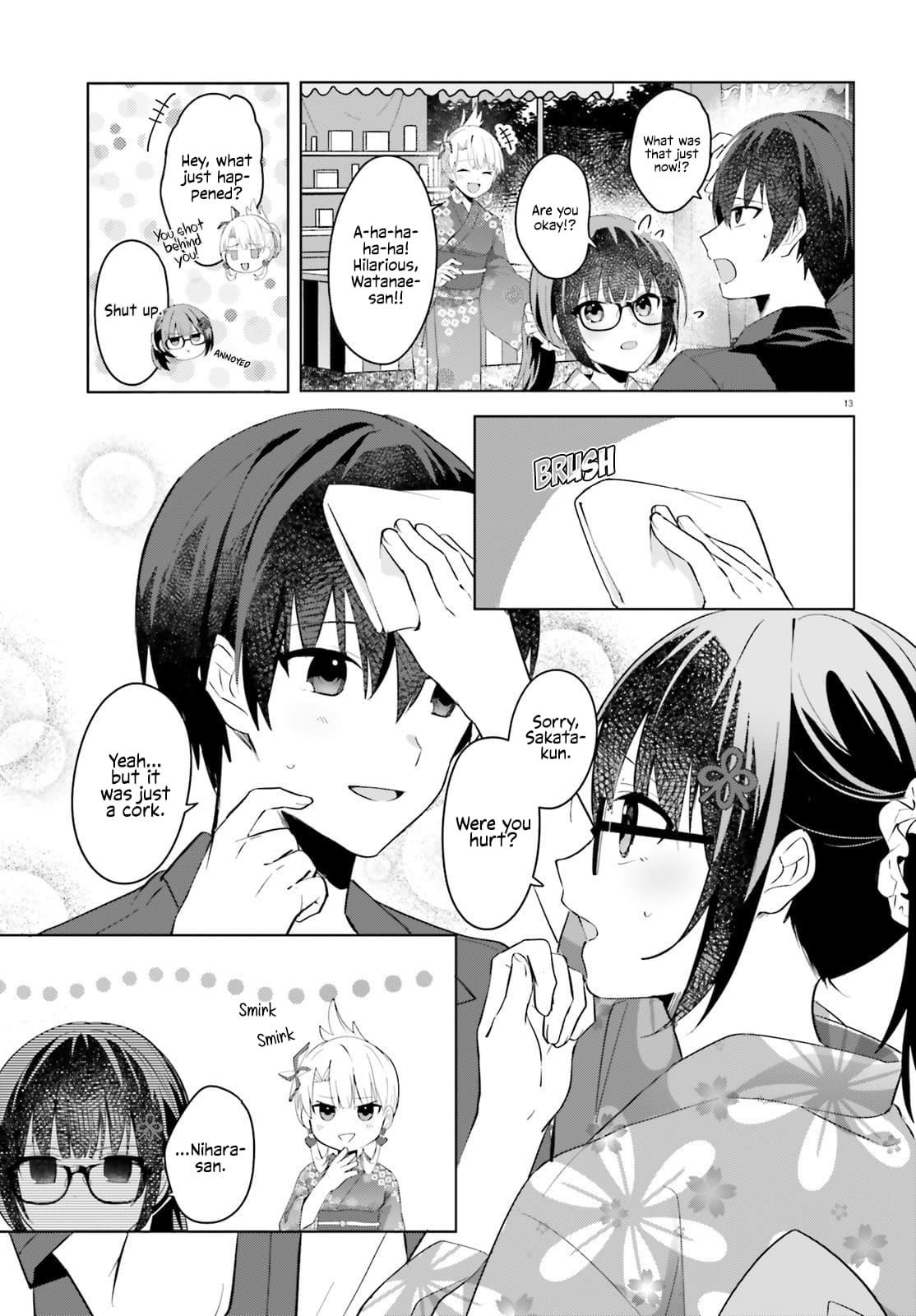 The Plain-Looking Girl, Who Became My Fiancée, Is Only Cute At Home Chapter 19 - Page 13