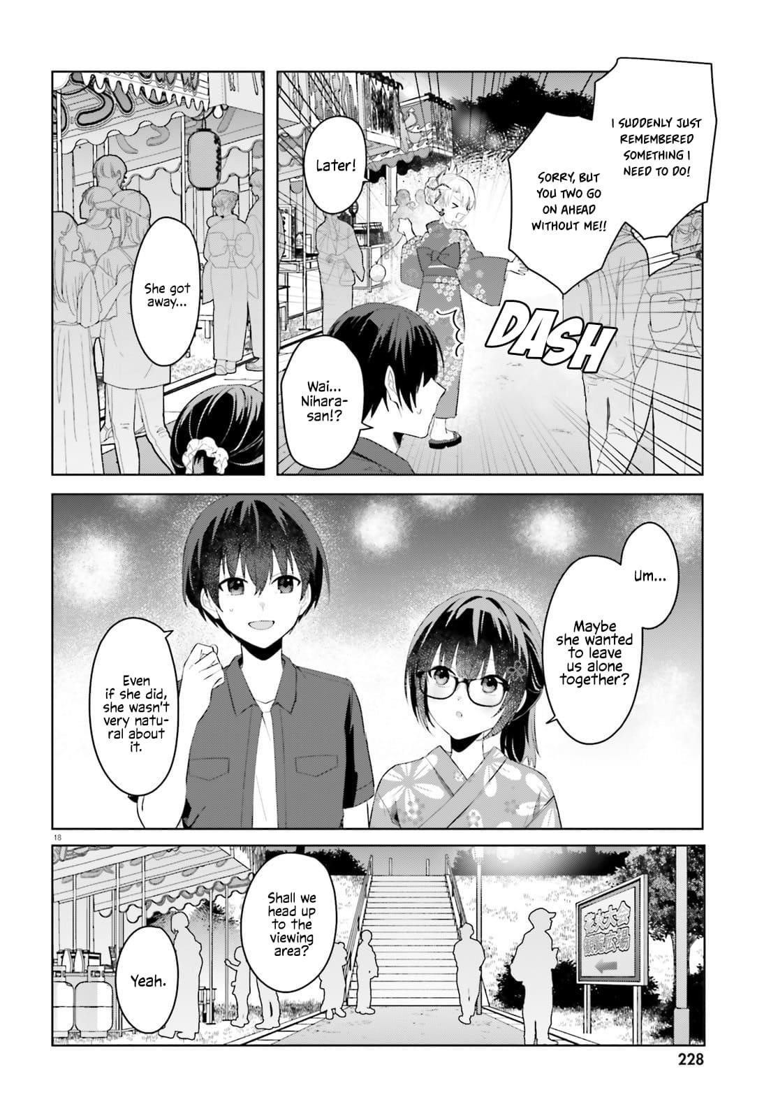 The Plain-Looking Girl, Who Became My Fiancée, Is Only Cute At Home Chapter 19 - Page 18