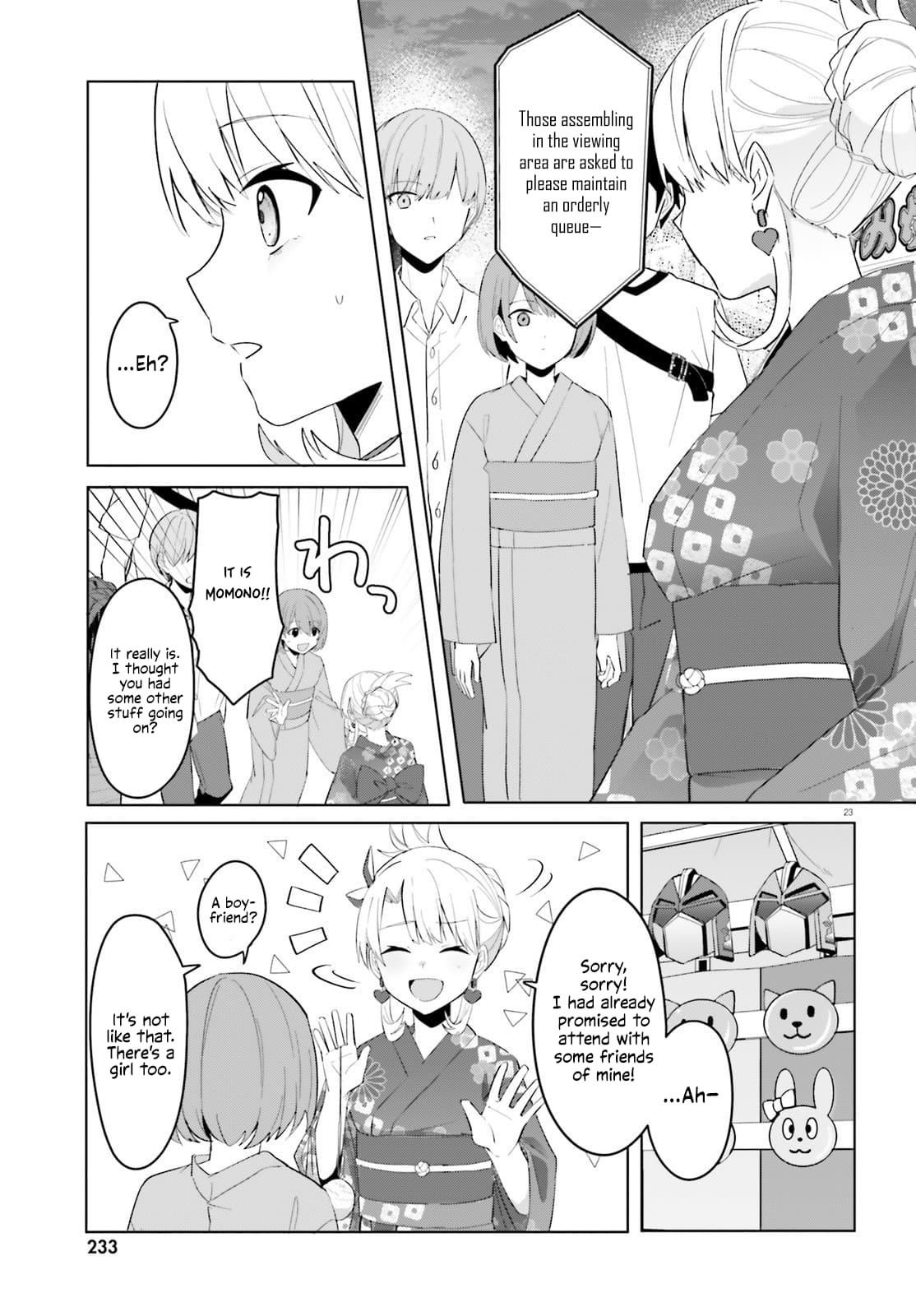 The Plain-Looking Girl, Who Became My Fiancée, Is Only Cute At Home Chapter 19 - Page 23