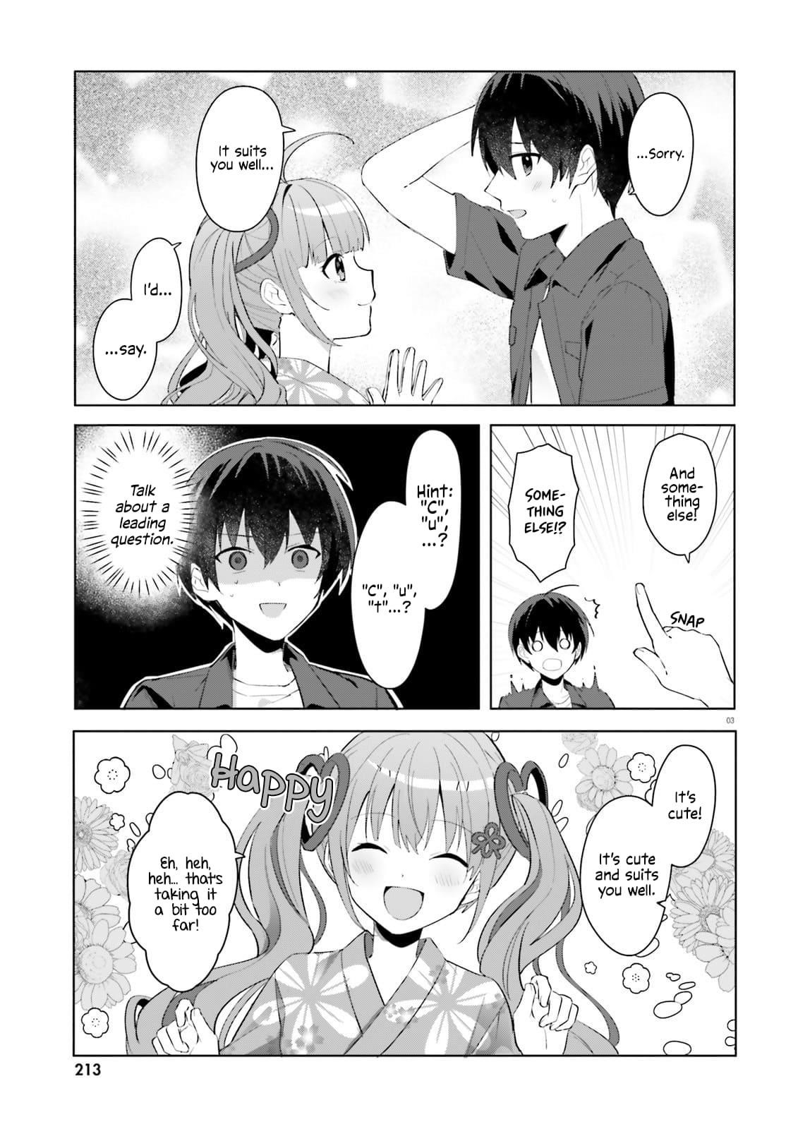 The Plain-Looking Girl, Who Became My Fiancée, Is Only Cute At Home Chapter 19 - Page 3
