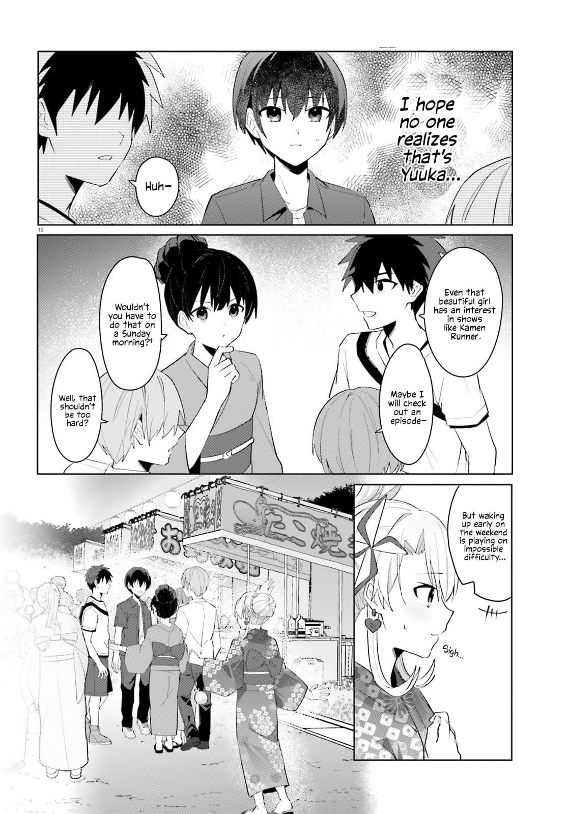 The Plain-Looking Girl, Who Became My Fiancée, Is Only Cute At Home Chapter 20 - Page 10