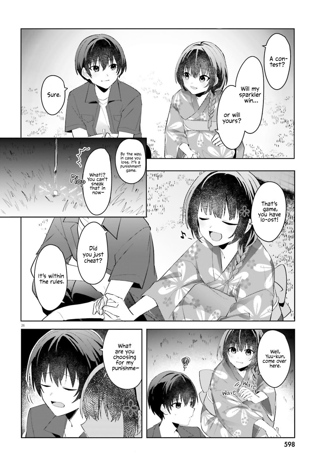 The Plain-Looking Girl, Who Became My Fiancée, Is Only Cute At Home Chapter 20 - Page 26