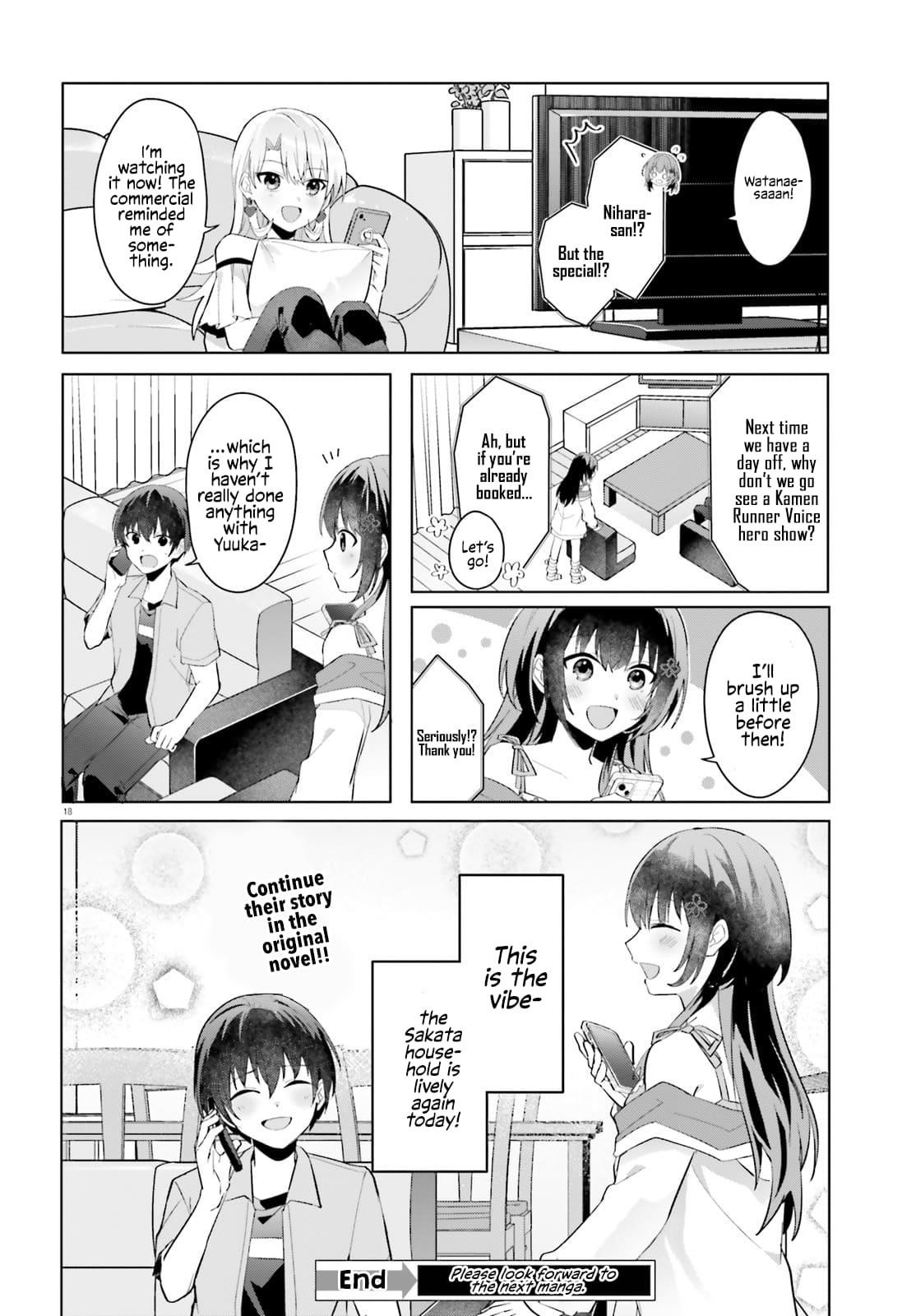 The Plain-Looking Girl, Who Became My Fiancée, Is Only Cute At Home Chapter 21 - Page 18