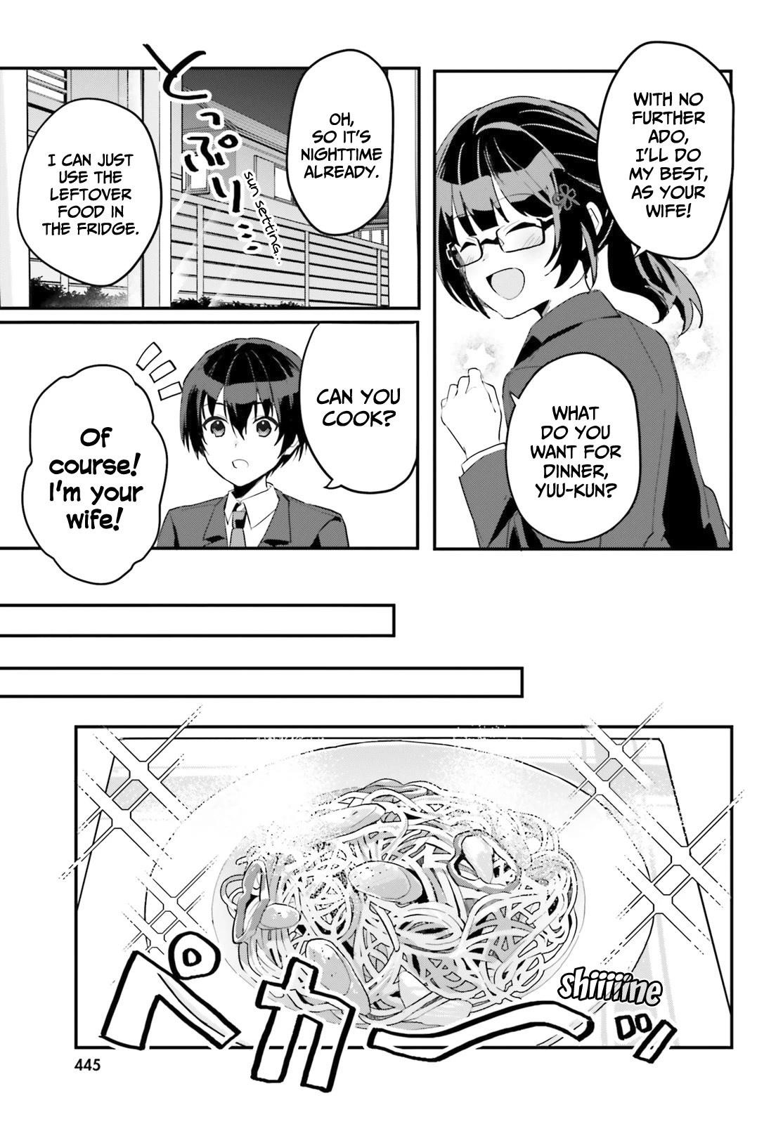 The Plain-Looking Girl, Who Became My Fiancée, Is Only Cute At Home Chapter 3 - Page 19