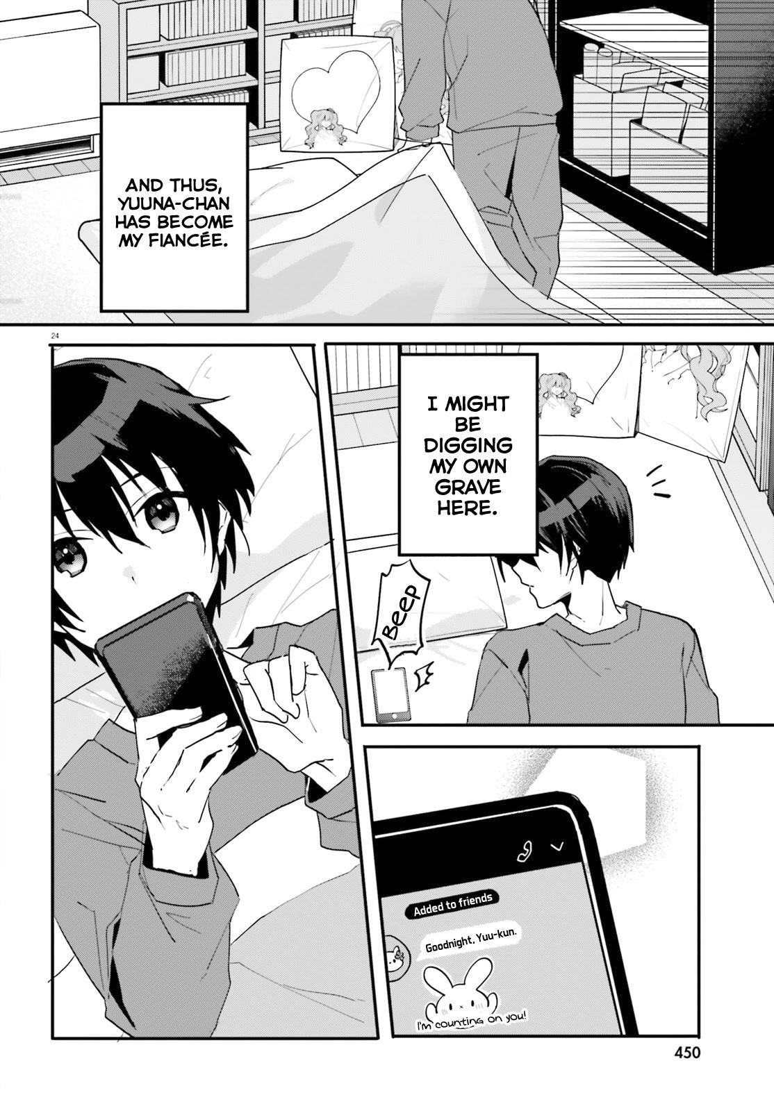 The Plain-Looking Girl, Who Became My Fiancée, Is Only Cute At Home Chapter 3 - Page 24