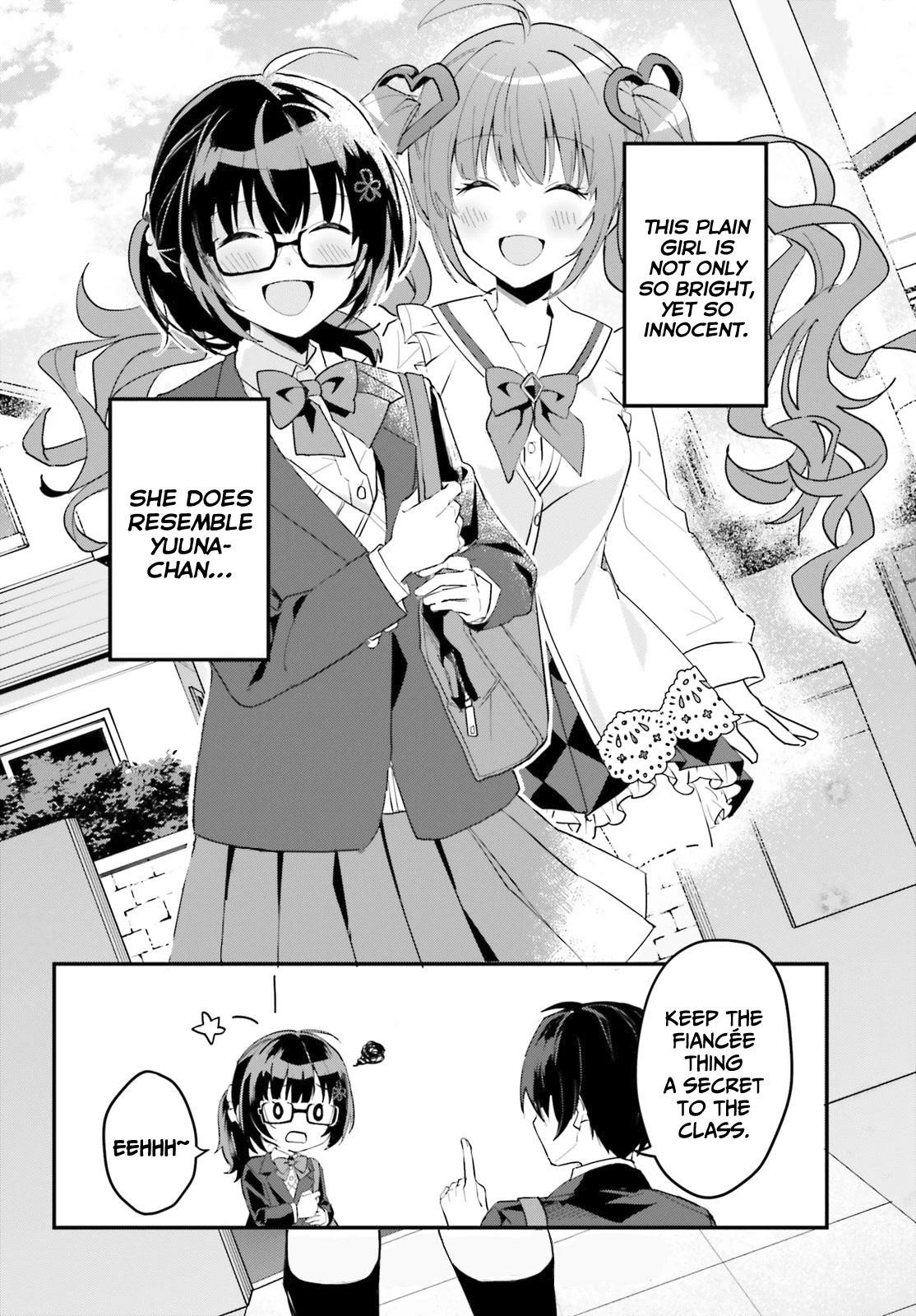 The Plain-Looking Girl, Who Became My Fiancée, Is Only Cute At Home Chapter 3 - Page 30