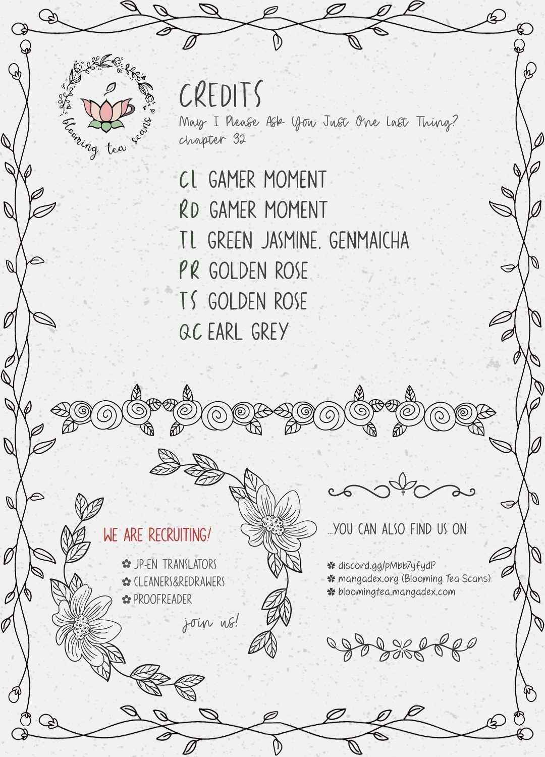 May I Please Ask You Just One Last Thing? Chapter 32 - Page 31