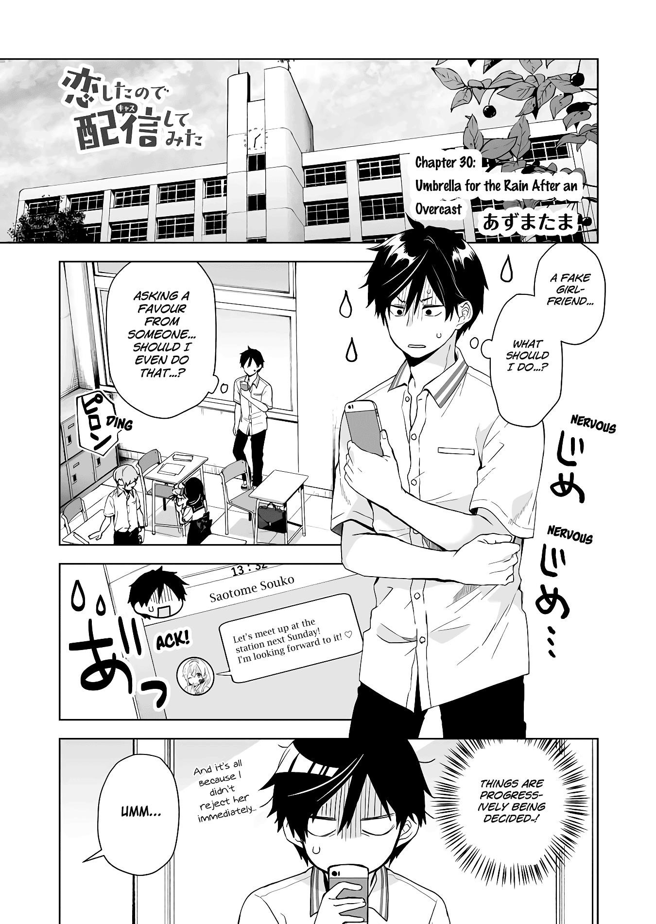 I Fell In Love, So I Tried Livestreaming Chapter 30 - Page 1