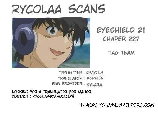 Eyeshield 21 Chapter 227 - Page 1