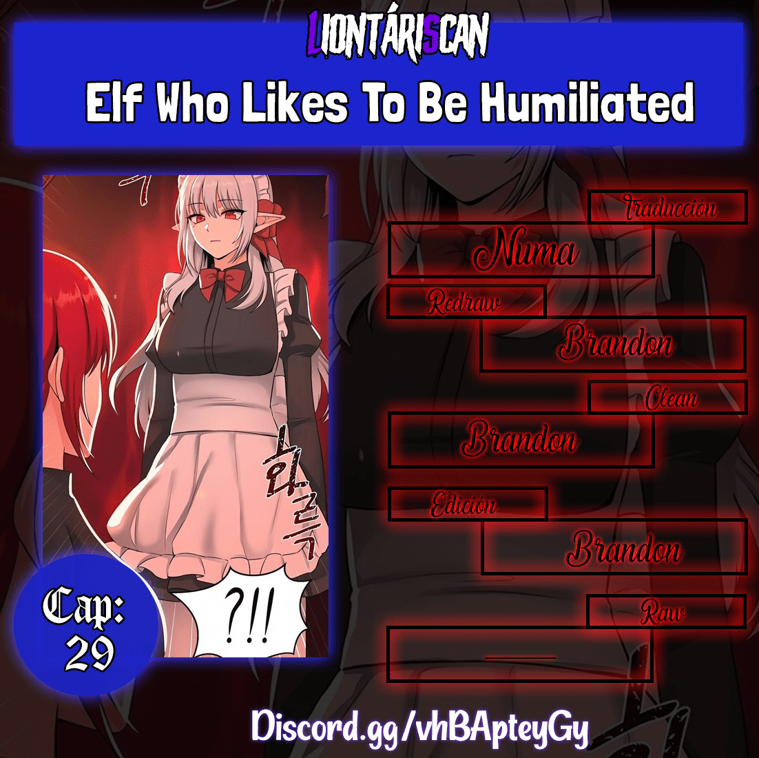 Elf Who Likes To Be Humiliated Raw Chapter 29 - Page 1