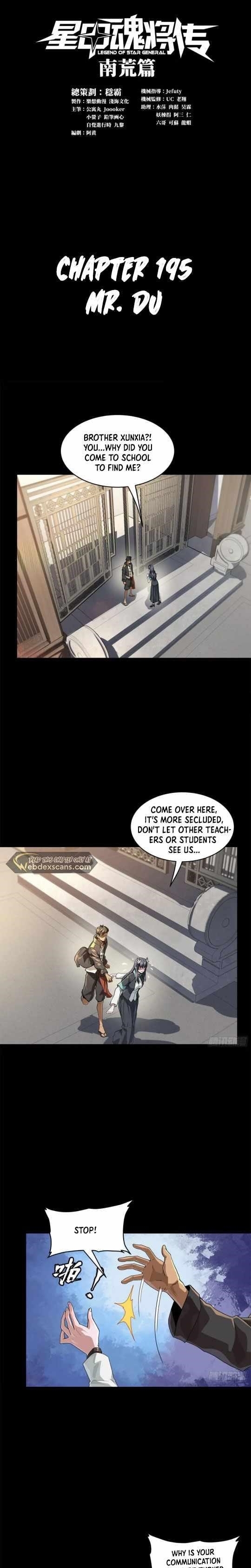 Legend Of Star General Chapter 195 - Page 1