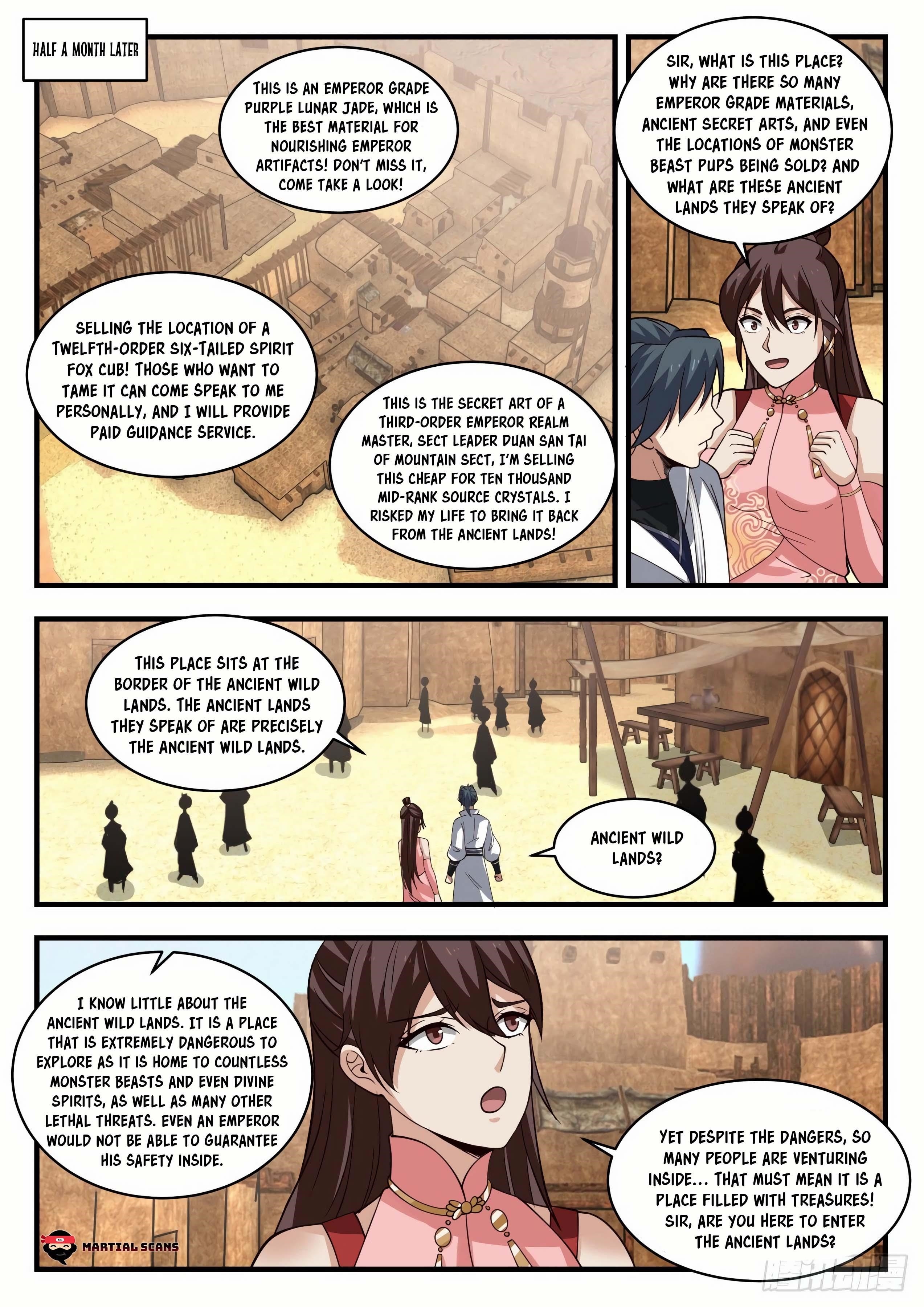 Martial Peak Chapter 1896 - Page 1