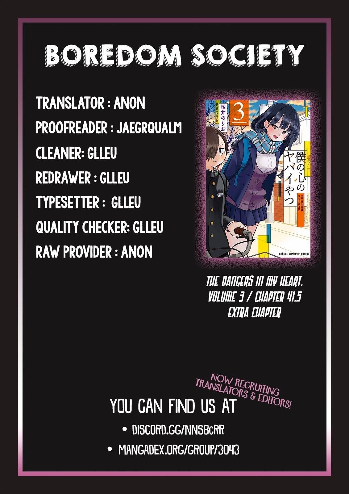 The Dangers in My Heart Chapter 41.5 - Page 10