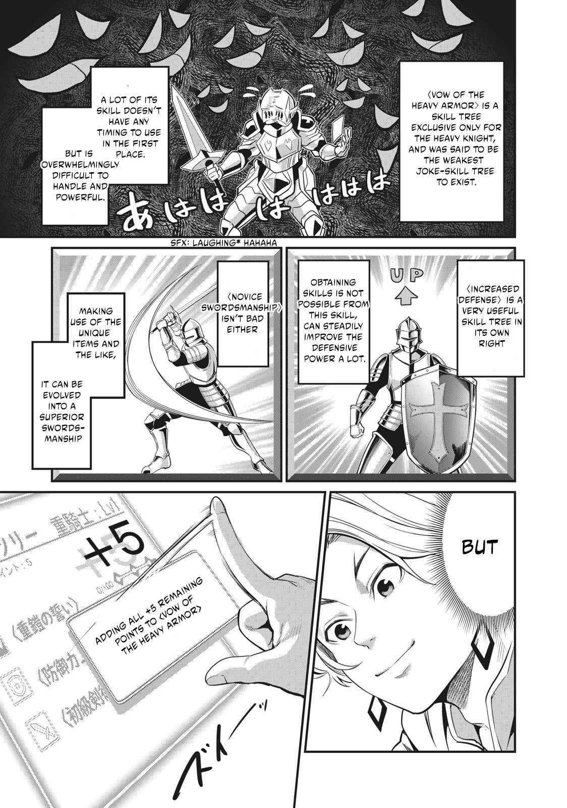 The Exiled Reincarnated Heavy Knight Is Unrivaled In Game Knowledge Chapter 1.2 - Page 4