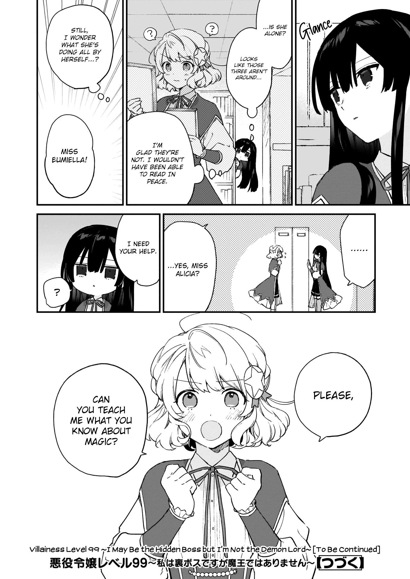 Villainess Level 99 ~I May Be The Hidden Boss But I’m Not The Demon Lord~ Chapter 9 - Page 14