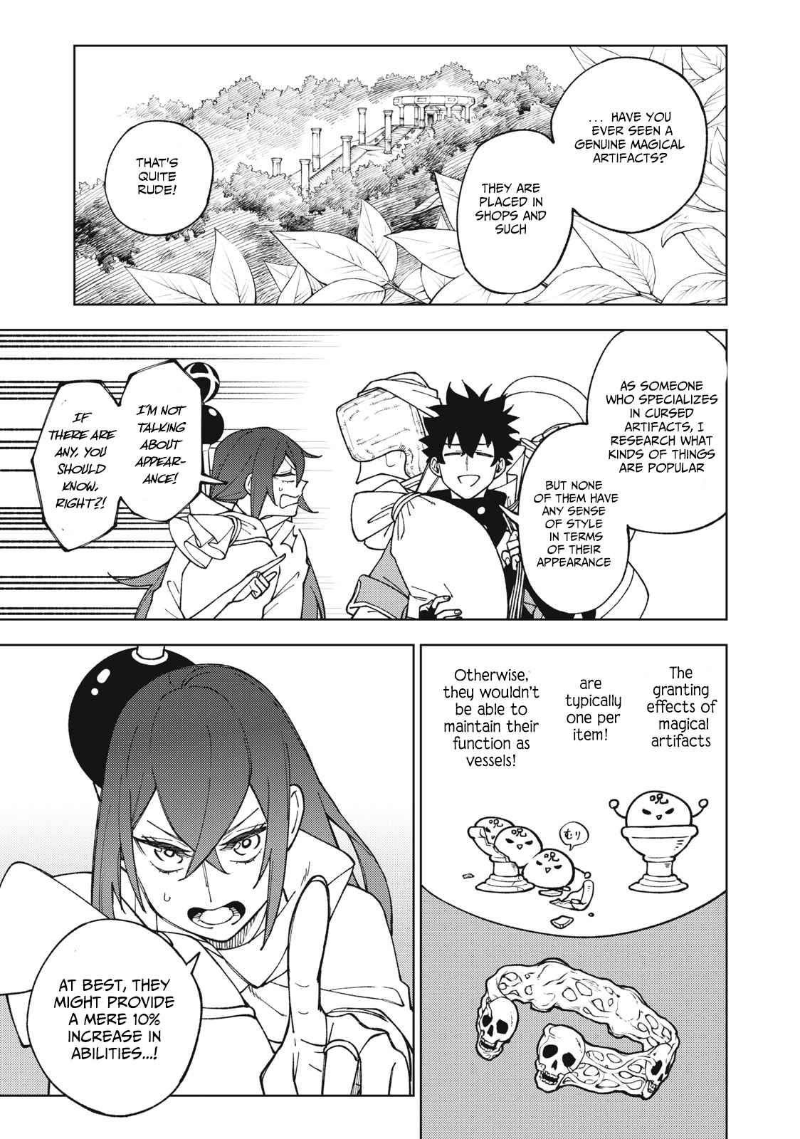 My S-Rank Party Fired Me for Being a Cursificer ~ I Can Only Make “Cursed Items”, but They’re Artifact Class! Chapter 11.1 - Page 3