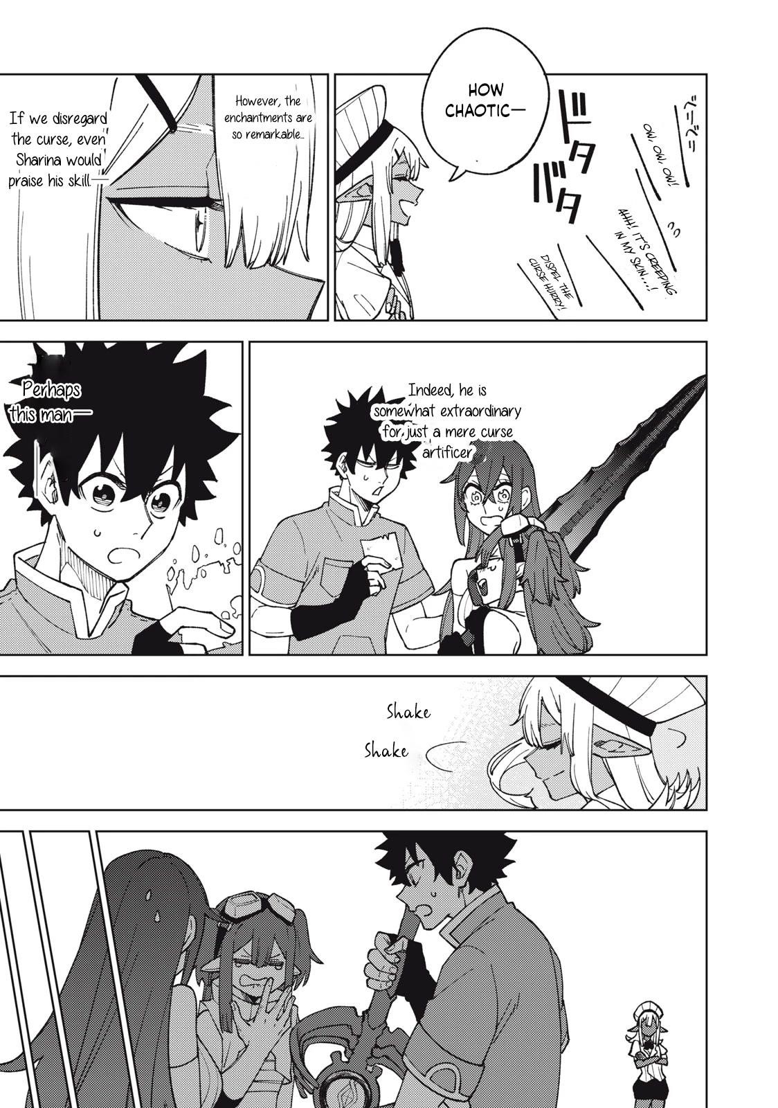 My S-Rank Party Fired Me for Being a Cursificer ~ I Can Only Make “Cursed Items”, but They’re Artifact Class! Chapter 13.2 - Page 9