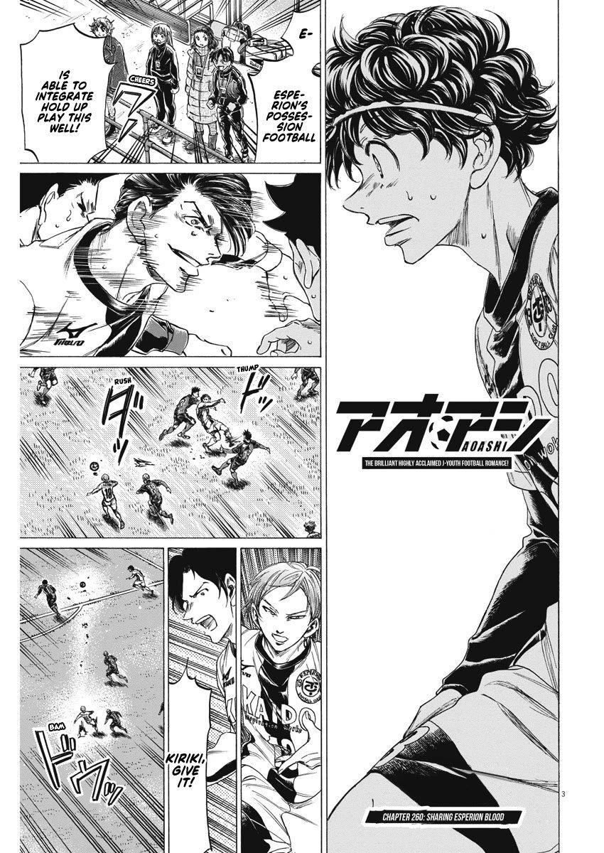 Ao Ashi Chapter 260 - Page 4